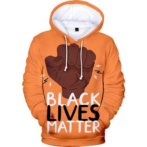 Childrens Hoodies Black Lives Matter Hoodies 3D Printed Long Sleeve Casual Men/women Hooded His And Hers Clothes K Kids Clothes