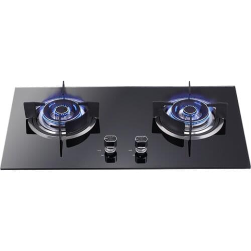 Home Fierce fire stove Desktop embedded dual-use gas stove Aluminum alloy edge cooker stove Thermocouple extinguishing protectio