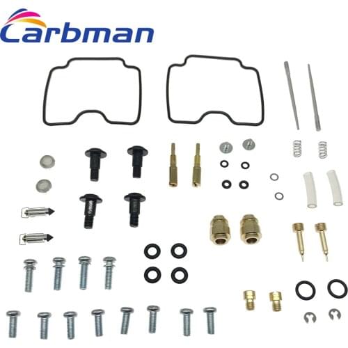 Carbman Carburetor Gaskets Rebuild Kit for Yamaha XVS1100 XVS1100A V-Star 1100 Classic 06-09