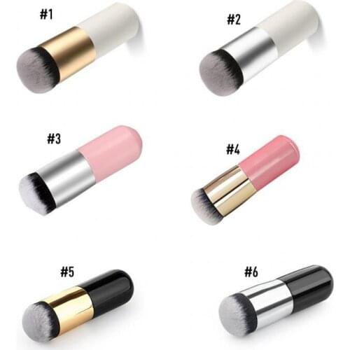Large Round Head Foundation Face Powder Makeup Brush Cosmetic BB Cream Brush 1pc