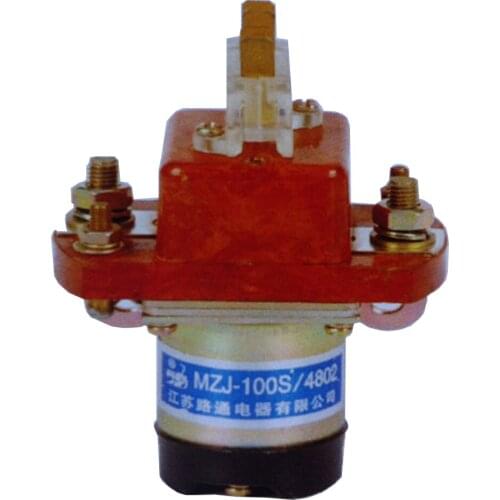 LUTONG MZJ-100S/4802 24V DC Contactor for Controlling DC Motor of Battery Cars Forklifts Passenger