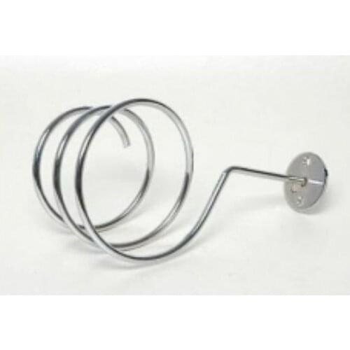 Metal Blow Machine AskısıUzay aluminum hair dryer holder wall mounted rack shelf hair dryer storage holder ba