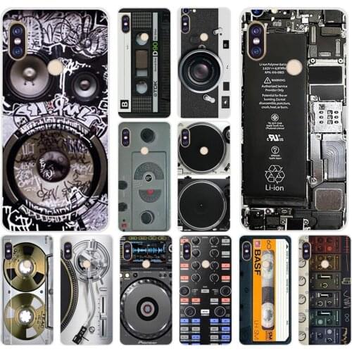 132FG Fashion Broken Camera Soft Silicone Tpu Cover phone Case for xiaomi redmi 5A 8 8A 5Plus note 5 5A 8 8t Pro