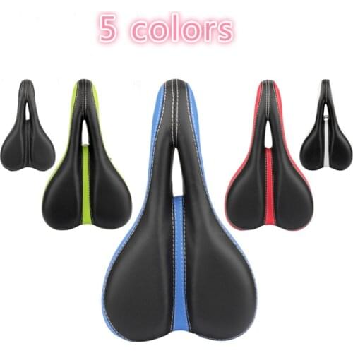5 Colors Cycling Mountain Bike Soft Wide Saddle Road Bikes Comfortable Front Seat Mat Cushion Bicycle Spare Parts MTB