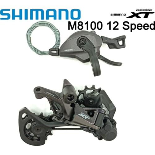 Shimano Deore XT M8100 Groupset 12 speep Mountain Bike Groupset 1x12-speed SL-M8100 Shifter Lever RD-M8100 Rear Derailleur