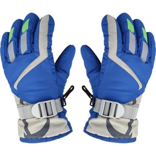 New Winter Non-slip Ski GlovesWaterproof Warm Unisex Hockey Gloves Outdoor Sport Mountain Skiing Snowboard Gloves Kid Children