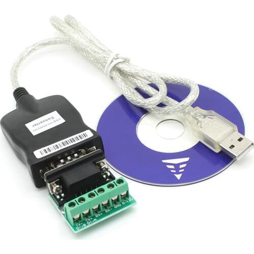 USB2.0 to RS-485 RS-422 DB9 pin female COM Serial Port chip PL2303 isolated USB to a RS485 USB rs485 RS422 adapter converter