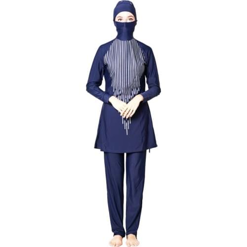 Shehang Striped Swimwear
