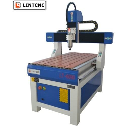 Mach3 DSP control 2.2kw water cooling 6090 cnc router machine cutting wood aluminum