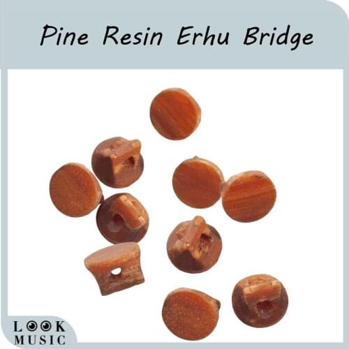 10PCS Chinese Erhu Code Mazi Pine Resin Erhu Bridge Without Hole