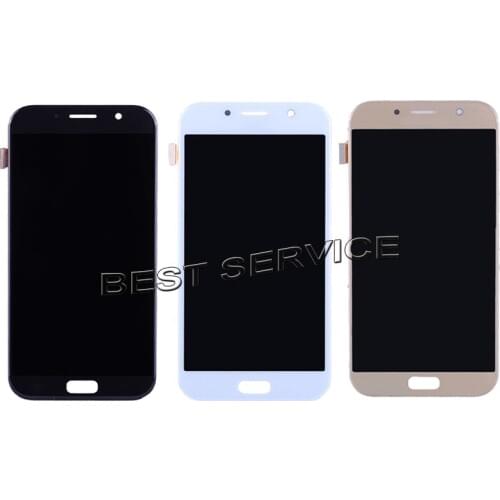 For samsung for galaxy A7 2017 A720 A720F SM-A720F LCD Display + Touch Screen Digitizer Assembly Amoled