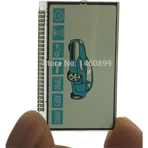 3 PCS/lot B92/B94 LCD Display with Metal Feet for Russian Car Alarm StarLine B92 B94 LCD Remote Control Keychain Fob