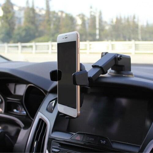 360 Degree Car Phone Holder Stand Suitable For Mobile Smart Phone Windscreen Suction Cup Window Mount Holders Stands Accessories