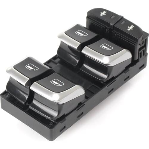 A6 A7 A8 Black Car Driver Electronic Master Control Switch Switches 4GD959851B For Audi S6 C7 S8 TT R8 RS6 RS7 RSQ3 2011-2015