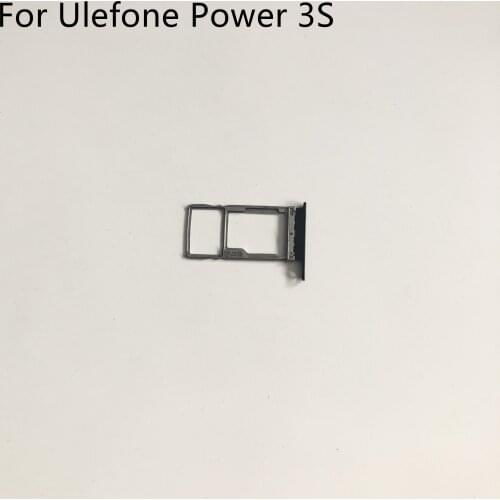 Used Sim Card Holder Tray Card Slot For Ulefone Power 3S MTK6763 Octa Core 6.0" 2160x1080 Smartphone