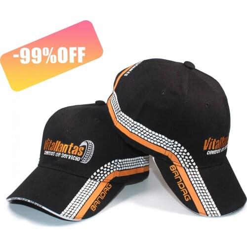 Streetwear Embroidery Sandwich Visor Racing Women Snapback Hat Unisex Hip Hop Urban F1 Car Moto Printed Baseball Cap Men