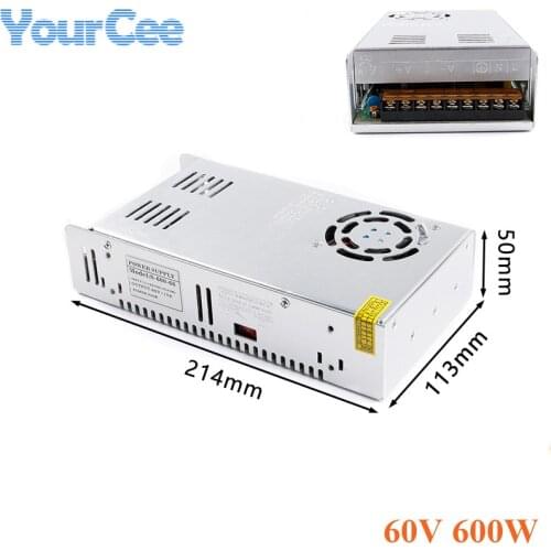 AC DC Switching Power Supply 60V 600W Driver Switching Power Supply for WZ6008