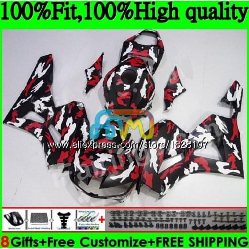 Injection For HONDA CBR600 RR CBR600RR F5 13 14 15 16 17 146BS.49 CBR 600RR 600 RR 2013 2014 2015 2016 2017 Camouflage Fairing