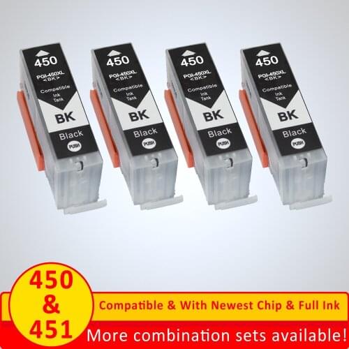 Xiangyu compatible ink cartridge pgi450 for Canon ip7240 MG5440 MG6340 MG6440 MG7140 mg7540 Ix6540 iX6840 Ip8740 MX924 pgi450