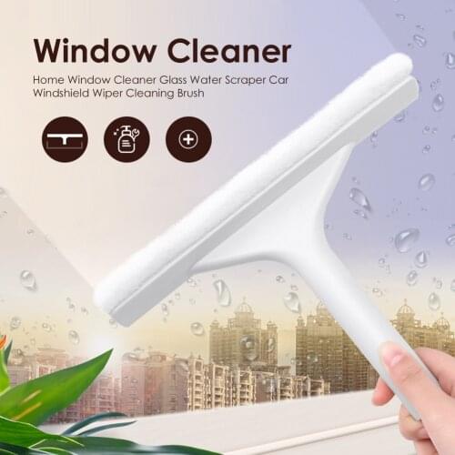 Newest Hot Useful Glass Window Wiper Soap Window Cleaner Squeegee Home Shower Bathroom Car Windshield Wiper Cleaning Brush
