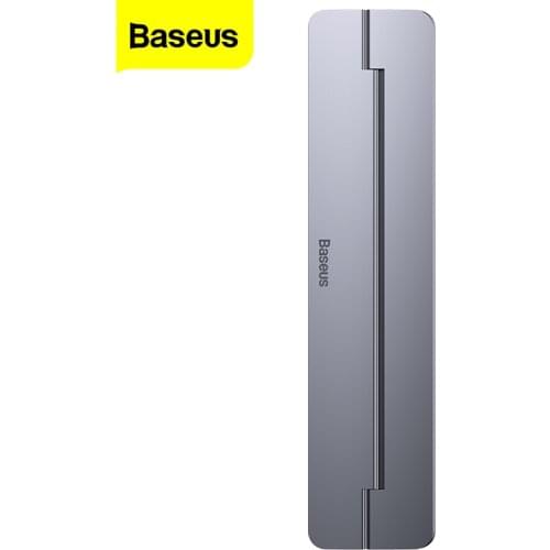 Baseus Laptop Stand Foldable Aluminum Laptop Holder Portable Adjustable Ergonomic Stand For MacBook Pro Air NoteBook 12-17 inch