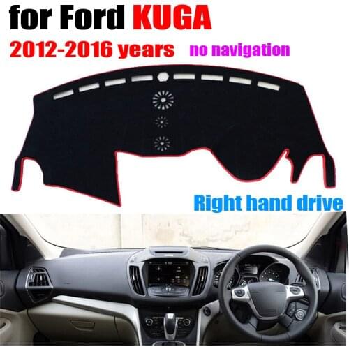 Car dashboard covers mat for FORD Escape/KUGA no navigation 2012-2016 Right hand drive dashmat pad dash cover auto accessories
