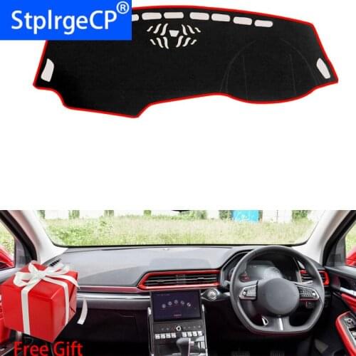 Car Dashboard Cover Mat for HAVAL F5 H4 2018 Right Hand Drive Dashmat Pad Dash Mat Covers Dashboard Accessories