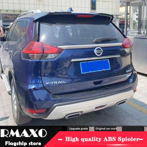 For nissan x-trail Roof Spoiler 2017-2019 ABS Material Car Rear Wing Color Rear Spoiler For Nissan X-TRAIL Spoiler