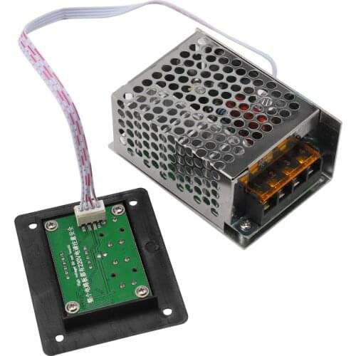 AC 220V 4000W SCR Thyristor Digital Control Electronic Voltage Regulator Speed Controller Dimmer Thermostat