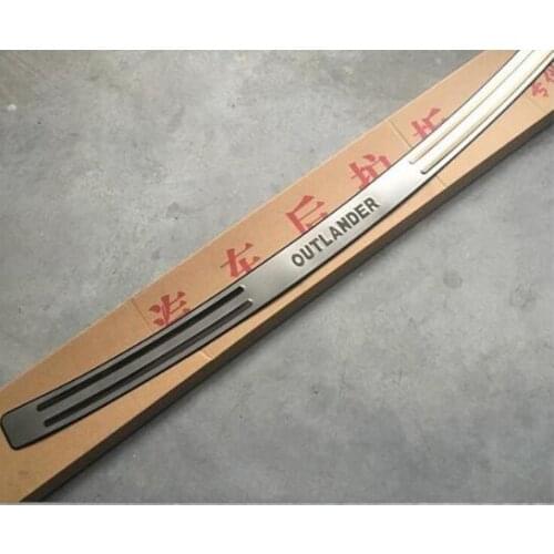 High quality stainless steel Rear bumper Protector Sill For Mitsubishi Outlander 2006 2007 2008 2009 2010 2011 2012