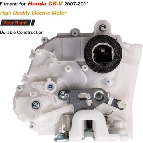 Rear Right Driver Door Lock Actuator Latch For Honda CR-V 2007-2011 2.4L