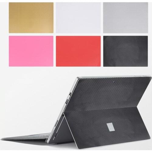 Protective Decal Sticker Protector Laptop Cover Skin For Microsoft New Surface Pro 6 2018 12.3" Back Cover