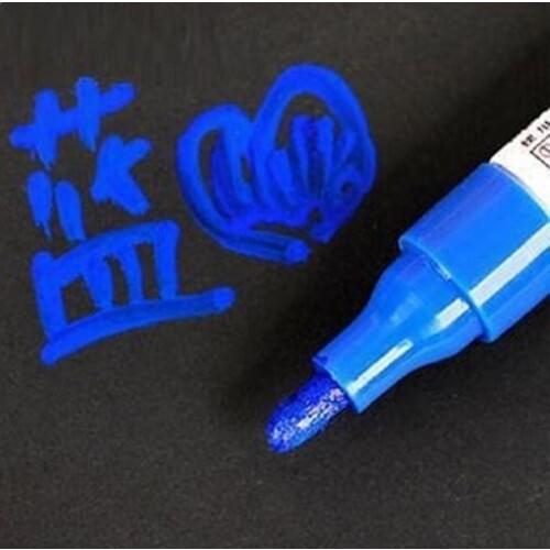 1 Piece Waterproof Car Wheel Tire Oily Car Paint Pen Tyre Pen Permanent Auto Paint Rubber Mark CD Marker Painting Metal Tre R9L4