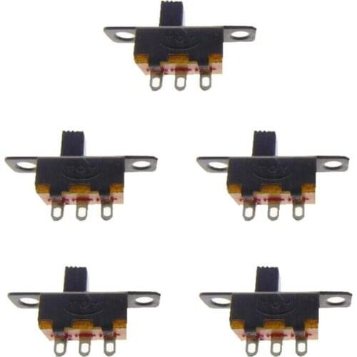5 pieces Mini slide switch switch SS12F15 3pin ON-ON