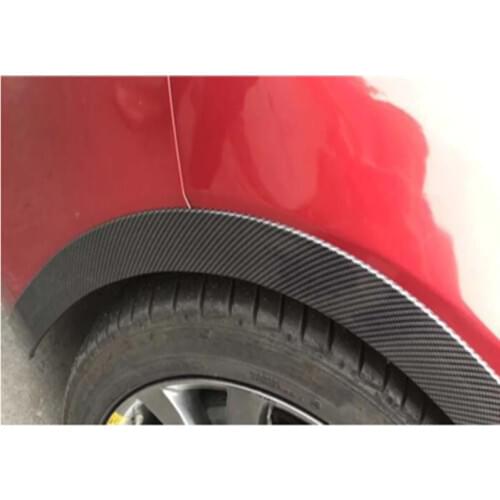 Car Tires Eyebr soft Lip Wheel-arch Trim Wheel Eyebrow Arch Decorative Strip Car Fender Flare Extension Wheel Eyebrow Protector