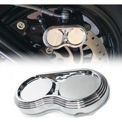 For Indian Scout Models 2015 2016 2017 2018 2019 Motorcycle Front Caliper Cover Chrome Motorcycle Accessories