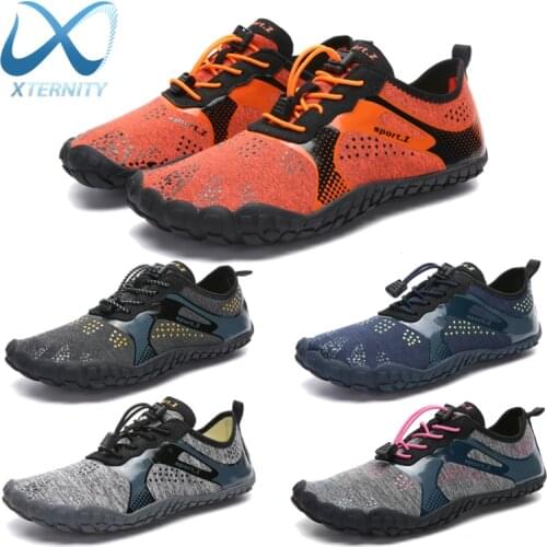 Breathable Quick Dry Swimming Aqua Shoes Outdoor Seaside Water Upstream Shoes Barefoot Five Fingers Fitness Sports Sneakers Men