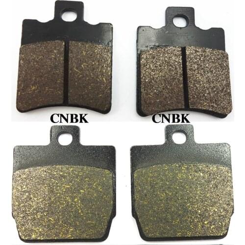 Brake Pad Set for MBK YQ 50 Nitro YQ50 97 - 09 YAMAHA NS 50 AEROX NS50 13-14 YQ 50 Aerox YQ50 1997 - 2011 Front Rear Scooter
