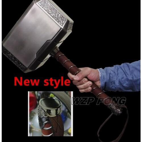 NEW Super hero 1/1 Arms Mjolnir Figurine Dolls Toys Full Metal Statue Bust Action Figure Collectible Model Toy Gift WZP PONG