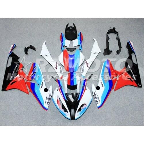 New ABS Plastic Shell Motorcycle Fairing kit Fit For BMW S1000RR 2015 2016 15 16 Bodywork set Custom Red Blue
