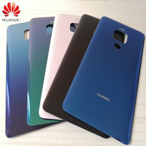Original Huawei Mate 20 Battery Cover Back Glass Panel Rear Door Housing Case For Huawei Mate 20 Battery Cover Replanement part