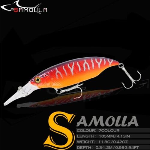 Floating Minnow Fishing Lure Weight11.8g Long-distance Pesca Saltwater Lures Artificial Bionic Hard Trolling Bait For Trout Fish