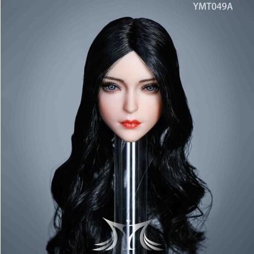 Pre- Sale YMTOYS YMT 049A/B/C/D 1/6 Female Hair Transplant Beauty Head Sculpt Model For Action Figure Body DIY