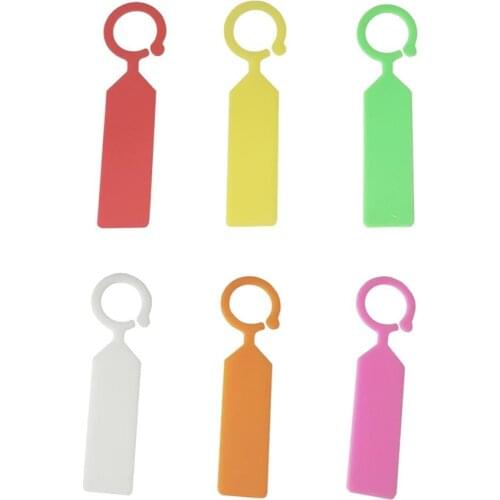 PVC Plastic Plant Marker Plant Lable Plant Markers For Garden Thick Hanging Plant Tag 11*2.4cm Waterproof Reusable