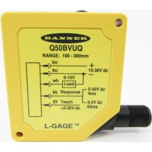 Q50BVUQ Photoelectric Sensor triangulation sensor with analog output 65277
