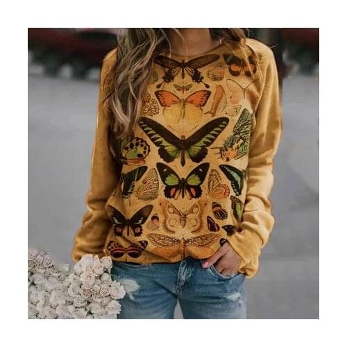 Umeko Plus Size 5XL Hoodies Women 2021 Spring Autumn Casual Solid Fleece Loose Deer Animal Sweatshirts Pockets Ladies Clothes