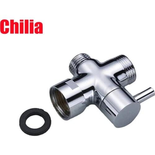 Functie Schakelaar Adapter Regelklep 3 Way Tee Connector Douchekop Omstelkraan Wc Bidet Douche Water Separator