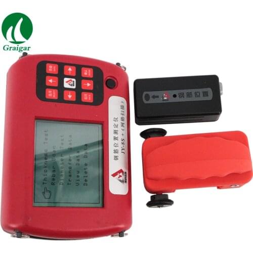 JY-8S+ Digital Concrete Rebar Locator Scanner Covermeter Ferromagnetic Objects Finder with Fast Shipping