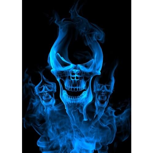 VinylBDS 220X150CM Photography Background Smokey Ghost Halloween Backdrop Backgrounds For Photo Studio