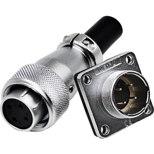 WS16 TQ+Z Female Plug Male Socket 16MM Wire Panel Connector 2Pin 3Pin 4Pin 5 Pin 7Pin 9Pin 10Pin Adapter Boat Ship Car LED Deck